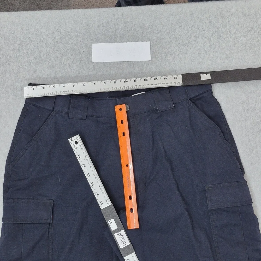 5.11 Tactical Series Men Pants XL  Navy Blue Cargo Relaxed Fit TDU READ